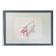 Chinese, Asian woodcut print in wooden frame