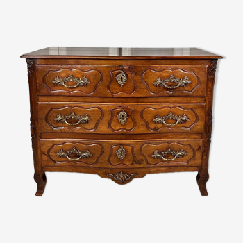 Commode en noyer ancienne