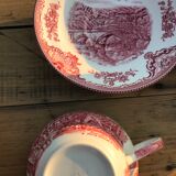 Cup with vintage saucer