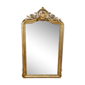 Golden mirror Napoleon III 190x113cm