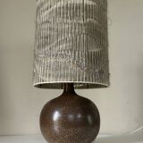 Vintage stoneware ceramic lamp from the 60s
