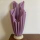 Purple vintage corolla lamp