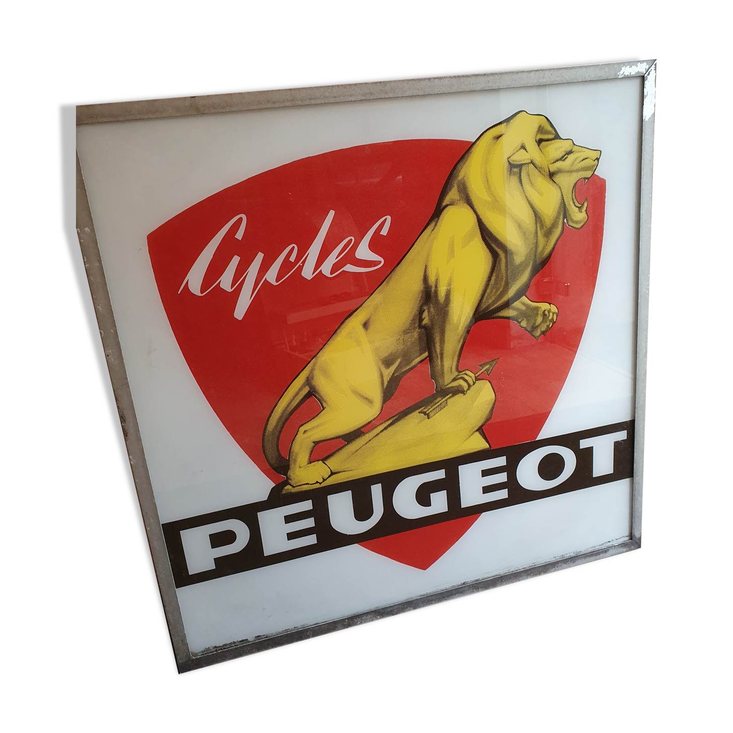 Peugeot light sign