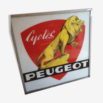 Peugeot light sign