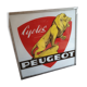 Peugeot light sign