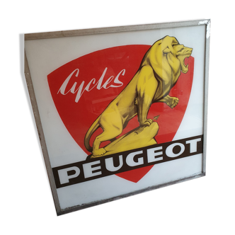 Peugeot light sign