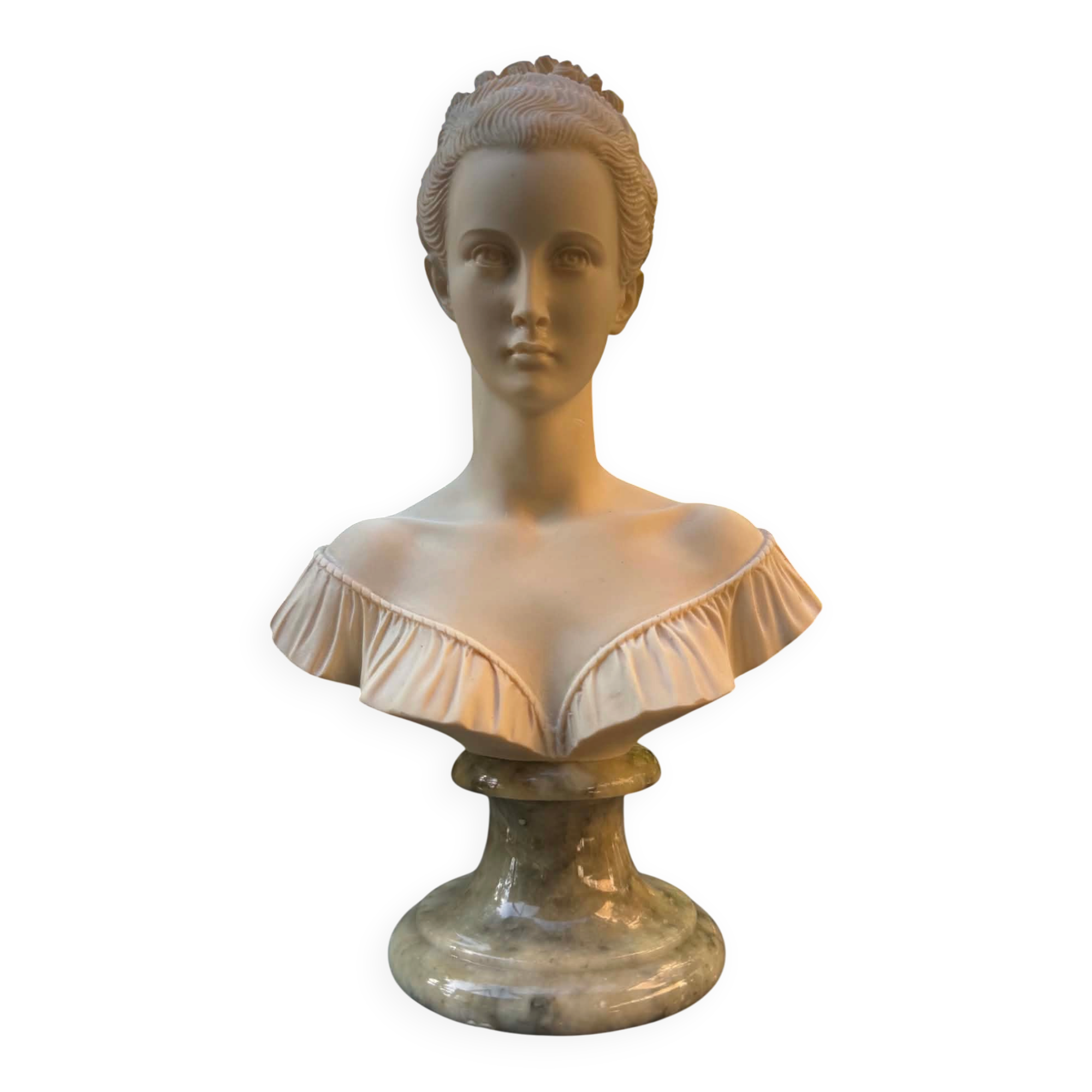 Buste de Manon Lescaut signé Arnaldo Giannelli