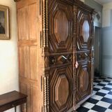 Armoire Malouine 18 ème siècle 4 volets