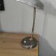 Vintage adjustable workshop lamp in aluminium from the 1930s.