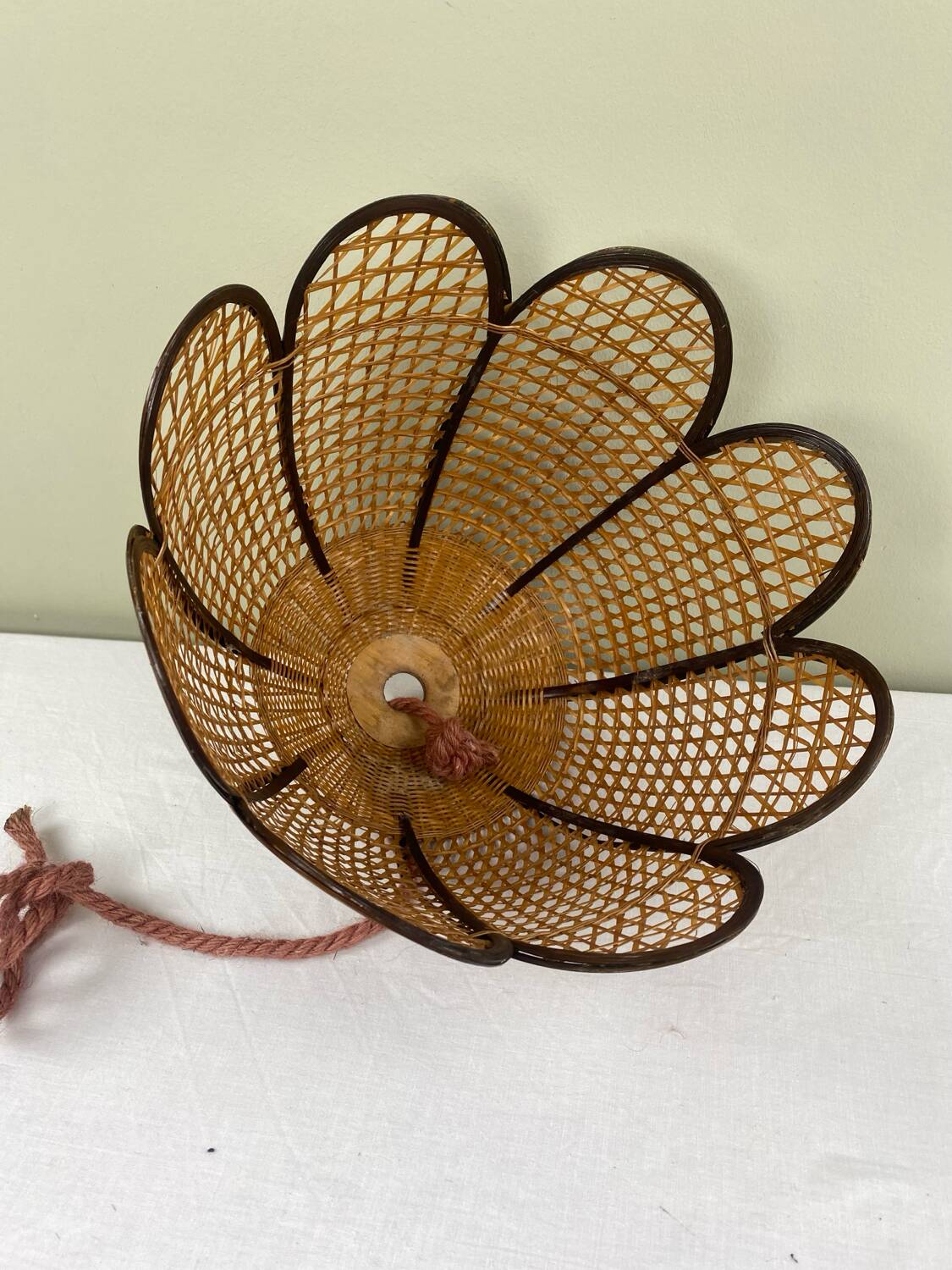 Suspension osier vintage