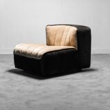 Set of 3 modular armchairs 70s vintage