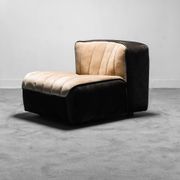 Set of 3 modular armchairs 70s vintage