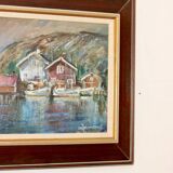 " Boats, Bohuslän " by Alf Johansson