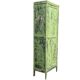 Armoire bonnetière parisienne ancienne patine kaki