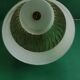 Vintage glass hanging lamp