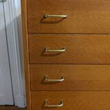 Vintage chest of drawers with spindle legs