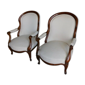 paire de fauteuils en