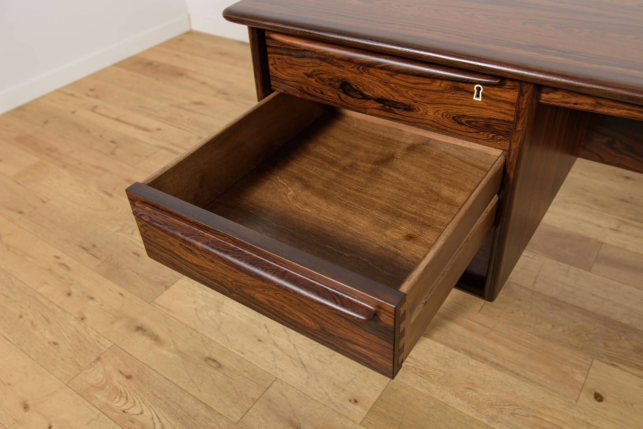 Mid-Century Rosewood Desk by Svend Åge Madsen for Falster Møbelfabrik, Denmark, 1960s