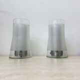 Vintage IKEA 80s table lamp B9919 – hand made frosted glass with diffuser