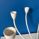 IKEA vintage candlestick model Stockholm – white 8-branch chandelier