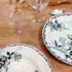 Duo d’assiettes creuses en terre de fer