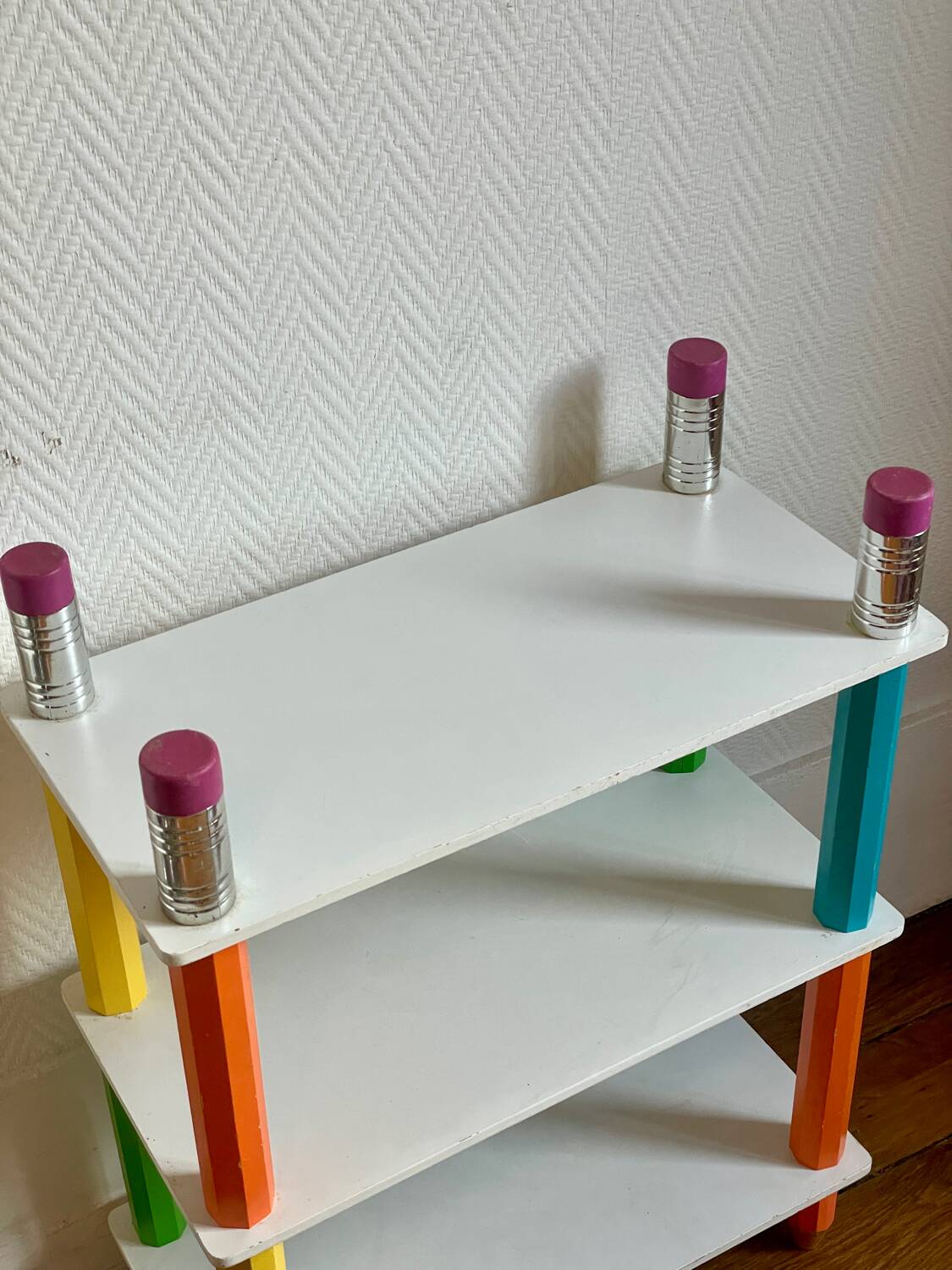 Pencil shelf by Pierre sala 1980