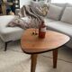 Vintage tripod coffee table