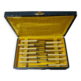 Set of 12 vintage OXO knives – forged stainless steel – original box –