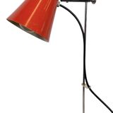Vintage Red Table Lamp , 1970s