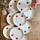 Set of 10 vintage dinner plates, Scherzer Bavaria