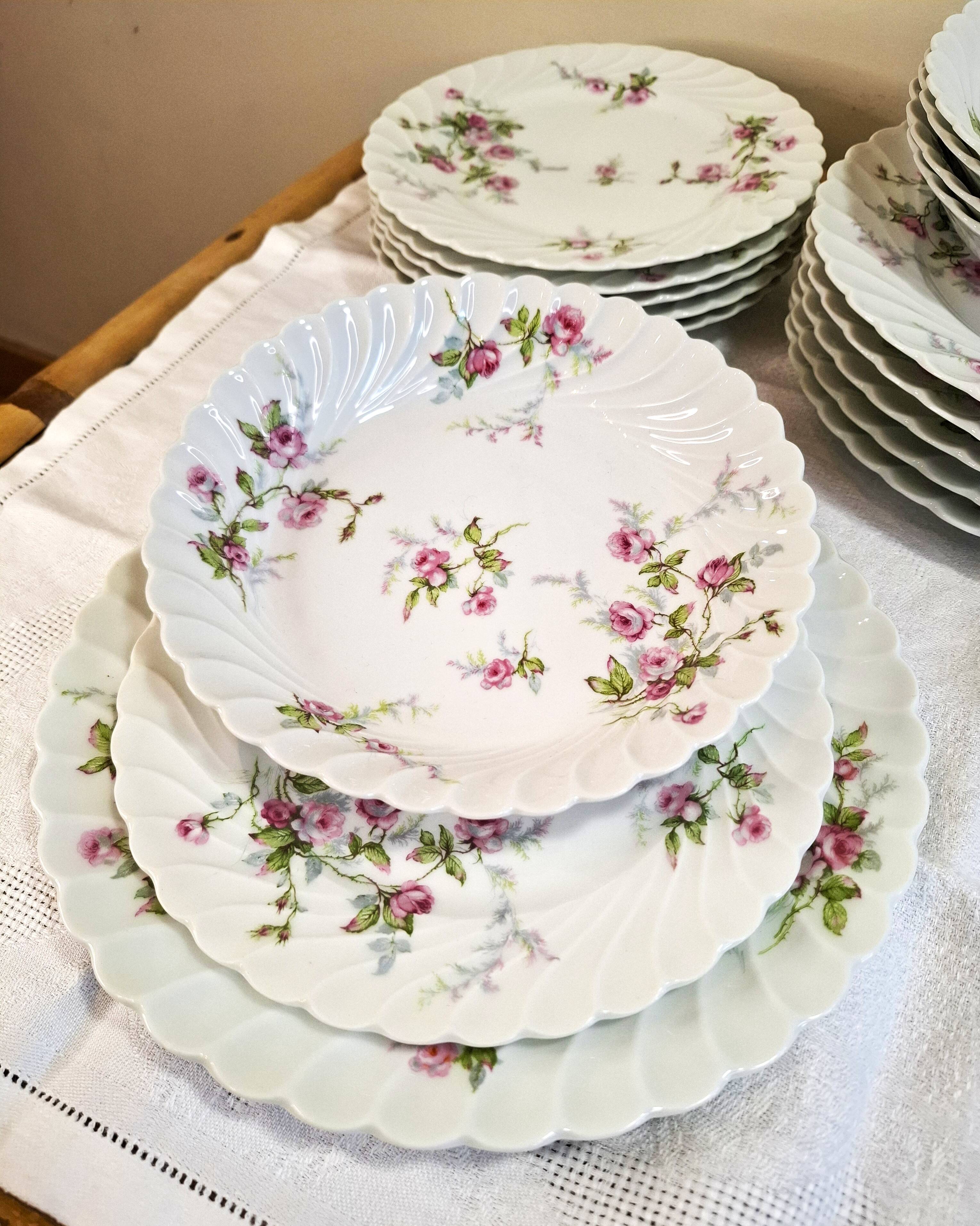Haviland Limoges porcelain plates