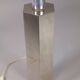 Hexagonal lamp in chromed steel France circa 1970