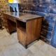 Glass tray desk