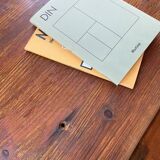 Guinguette table and its 2 benches