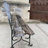 Wooden garden bench 1970