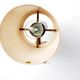 Old and rare Stilnovo wall light, red and black lacquered metal and brass With period label