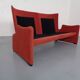 Vintage Two-Seater Palmaria Sofa by Vico Magistretti for Cassina, 1980s