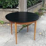 Expandable round dining table 2m46