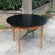 Expandable round dining table 2m46