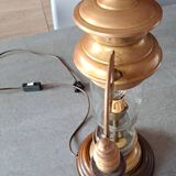 Lampe rustique