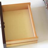 Vintage Italian Rosewood Night Stands, Set of Two