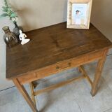 High table / Console in solid wood from the 50s