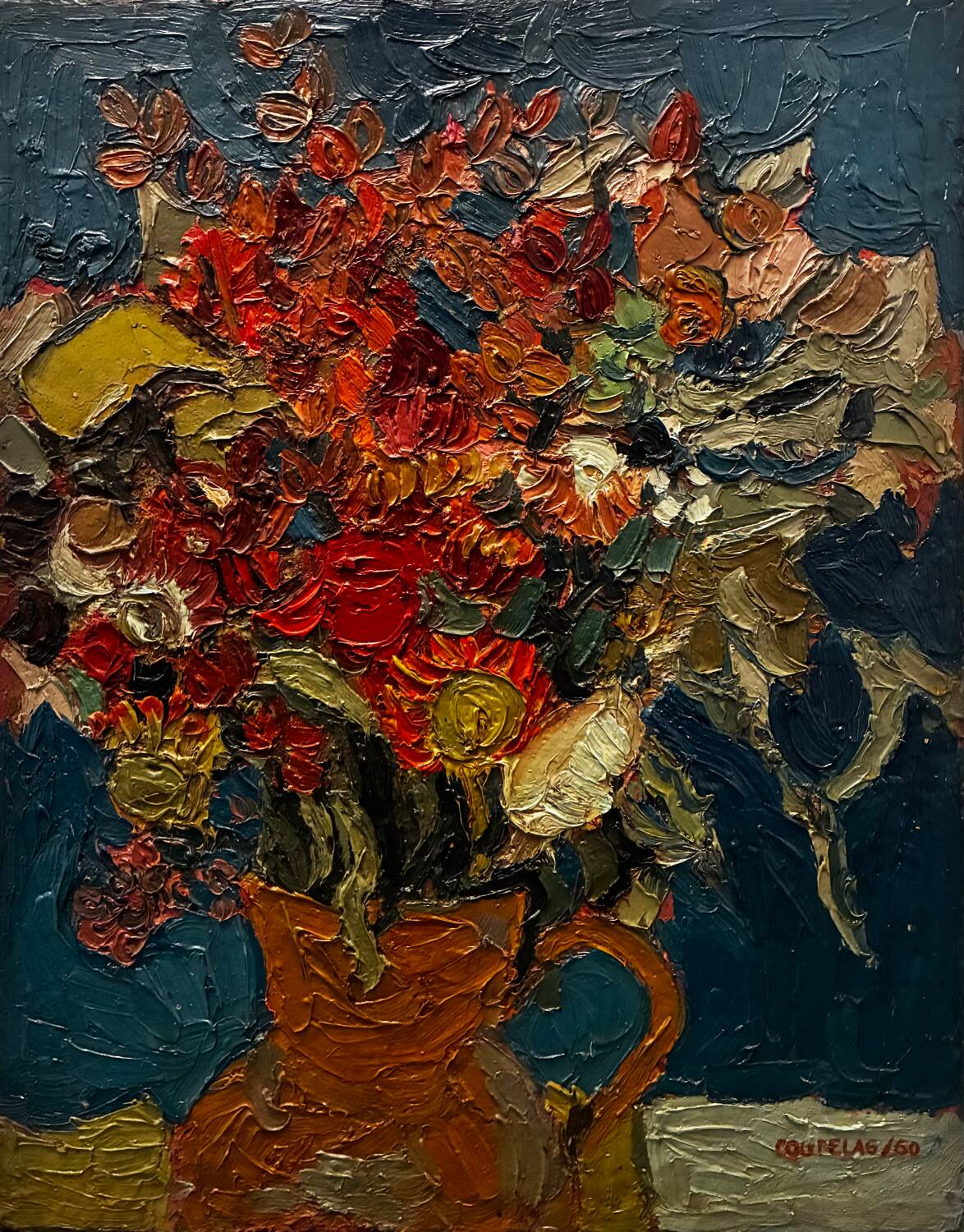 Bouquet de fleurs, Robert Coutelas, 60 Galerie Romanet