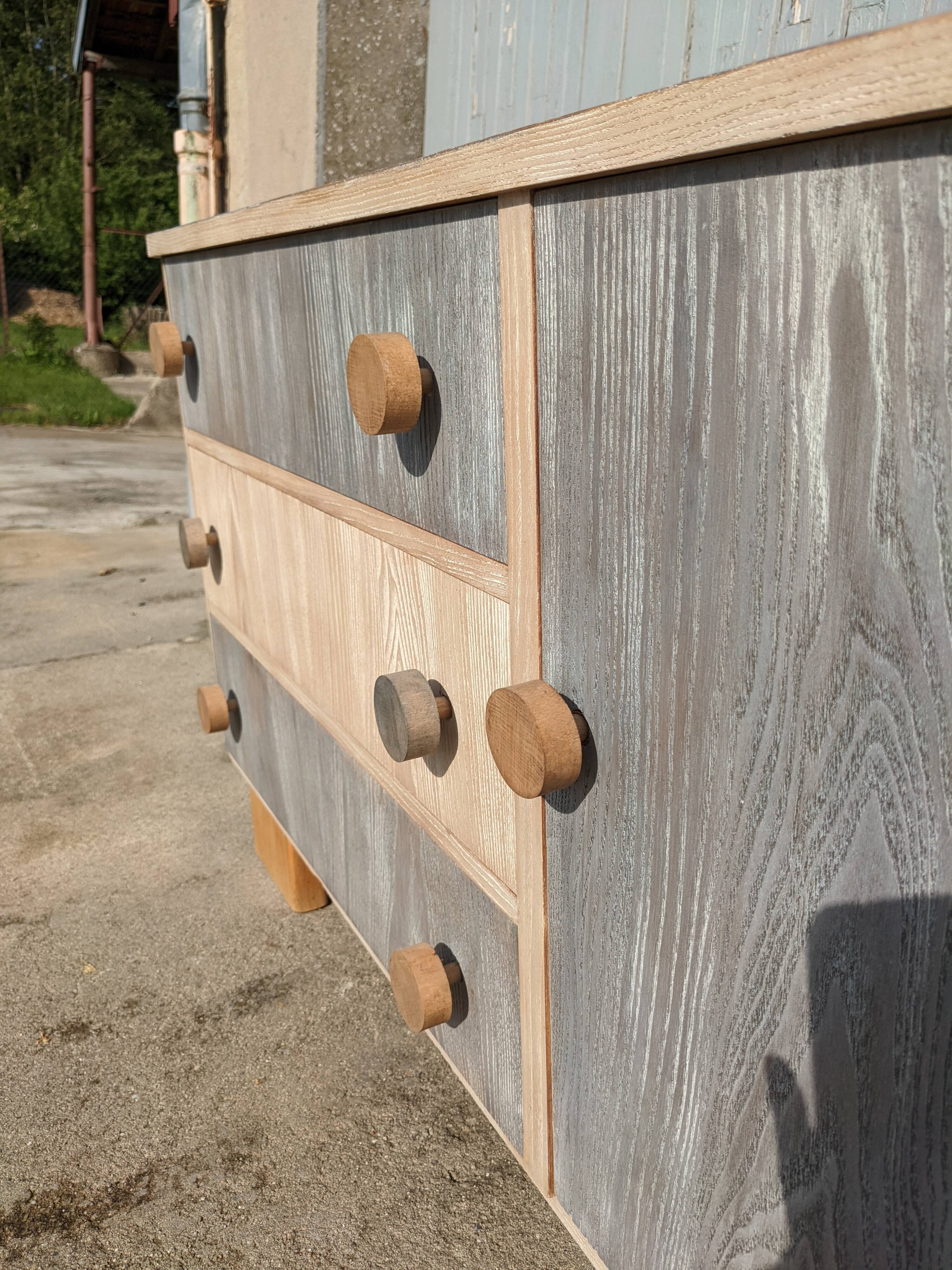 Commode bi-color