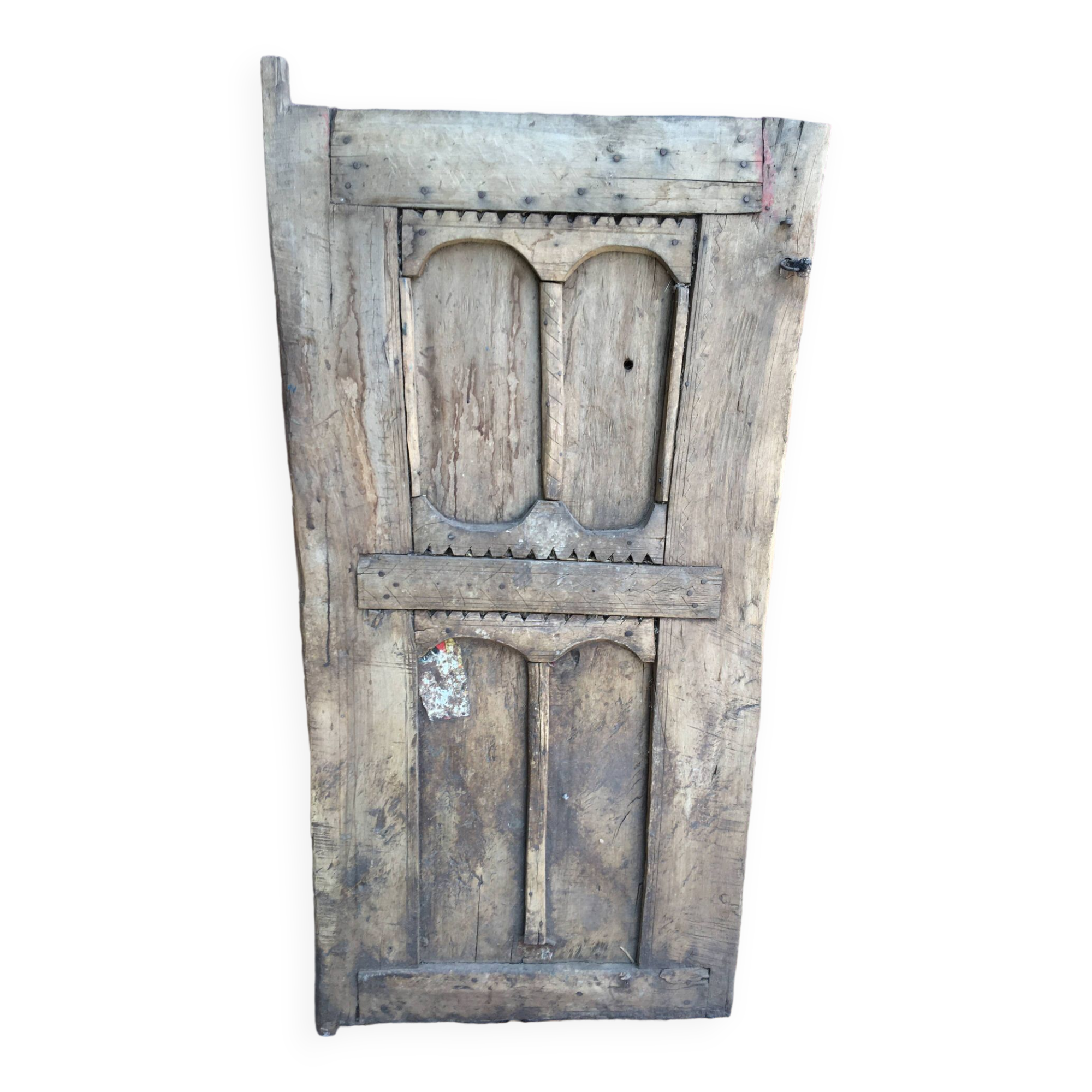 Authentic vintage wooden berber door - morocco