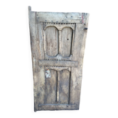 Authentic vintage wooden berber door - morocco
