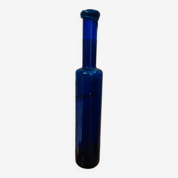 Vintage blue decanter