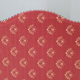 Antique Paravan with Fabric, Czechoslovakia