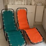 Pair of "Barwa" lounge chairs by John Waldheim and Edgar Bartolucci 1950