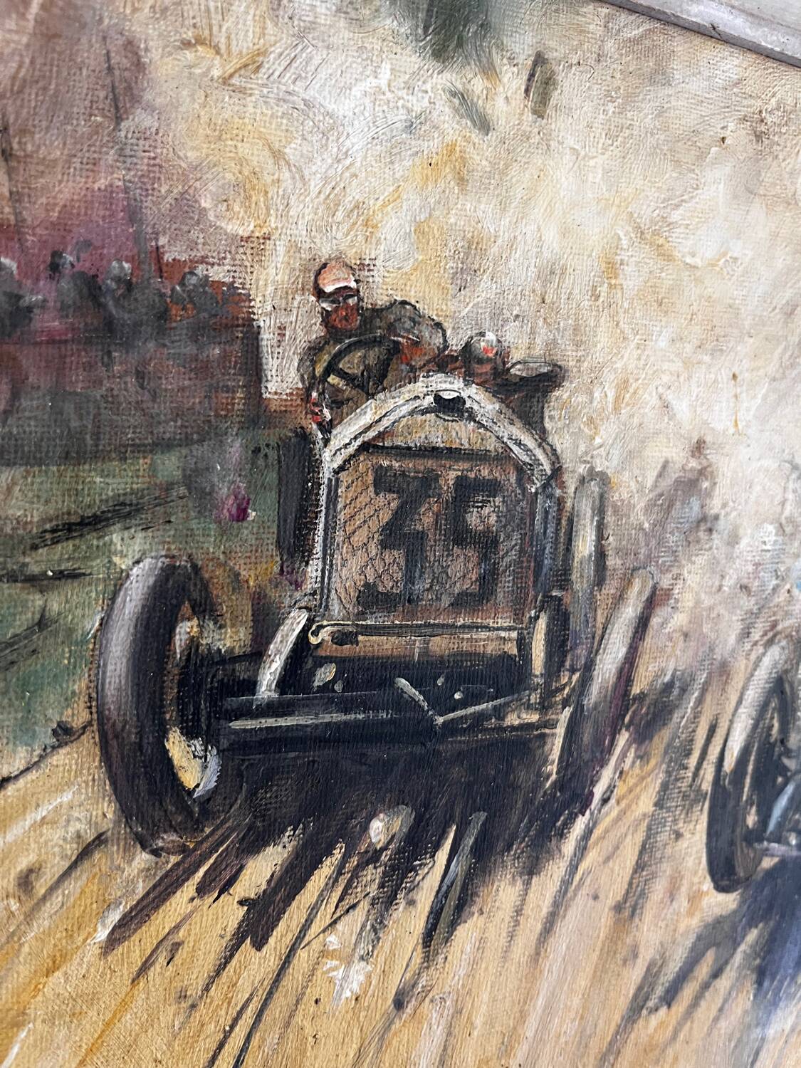 Tableau Grand Prix, car race, Paulette Bardy, 1940s